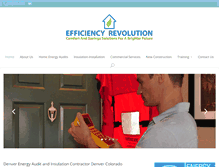 Tablet Screenshot of efficiencyrevolution.com